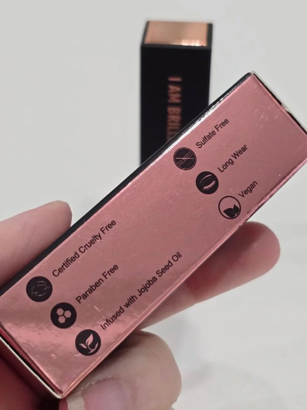 RealHer ✦ Pink Mauve Matte Lipstick ✦ Vegan Cruelty‑Free Hydrating Formula NWT
